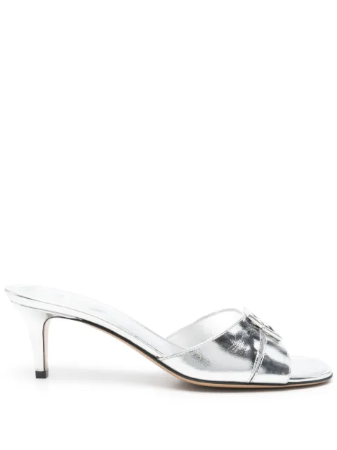 FENDI mules Fold con tacón de 55mm