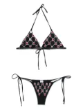 VENUJA crystal-embellished bikini - Black