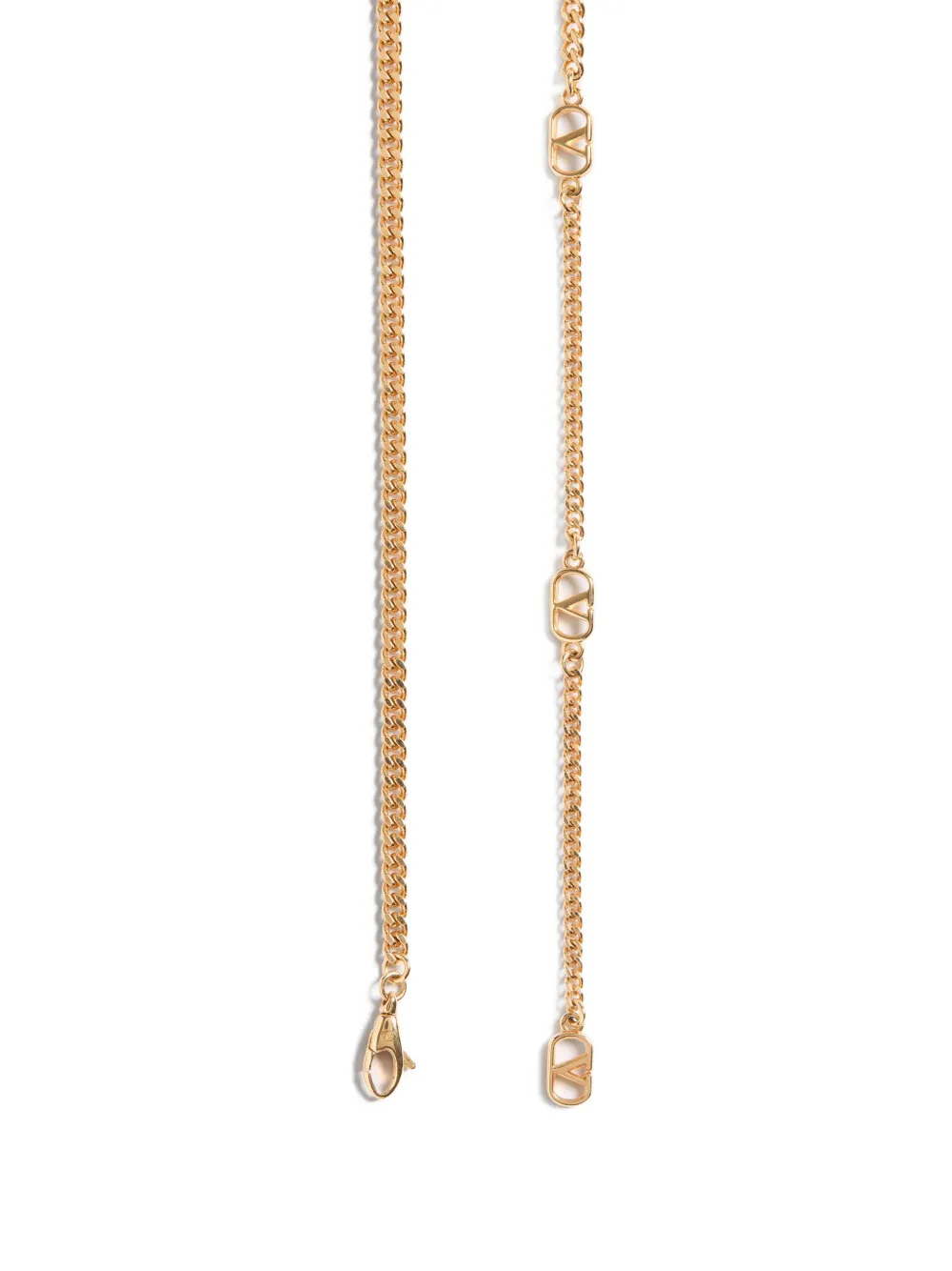 Le Chat De La Maison necklace in metal, nylon and Swarovski® crystals
