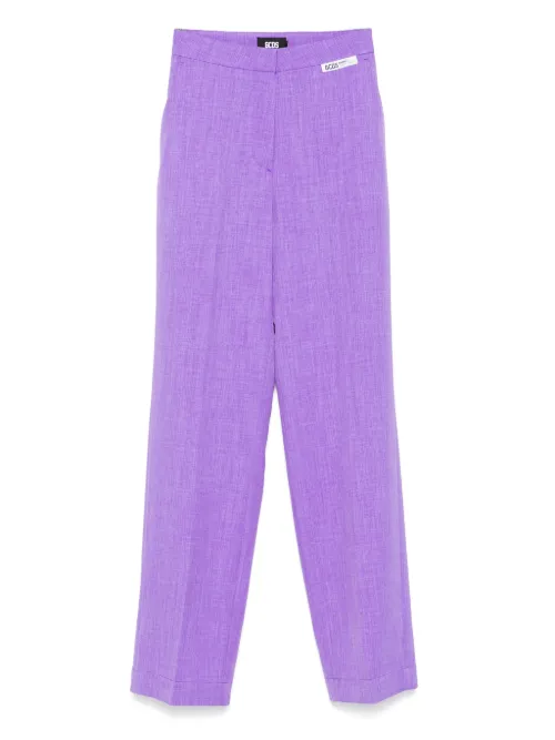 GCDS pantalon de costume - Violet - GCDS - Modalova