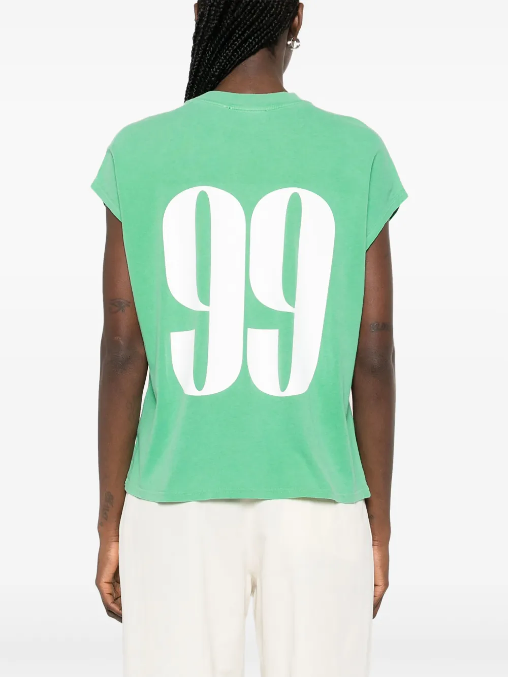 Essentiel Antwerp Halarm T-shirt Groen