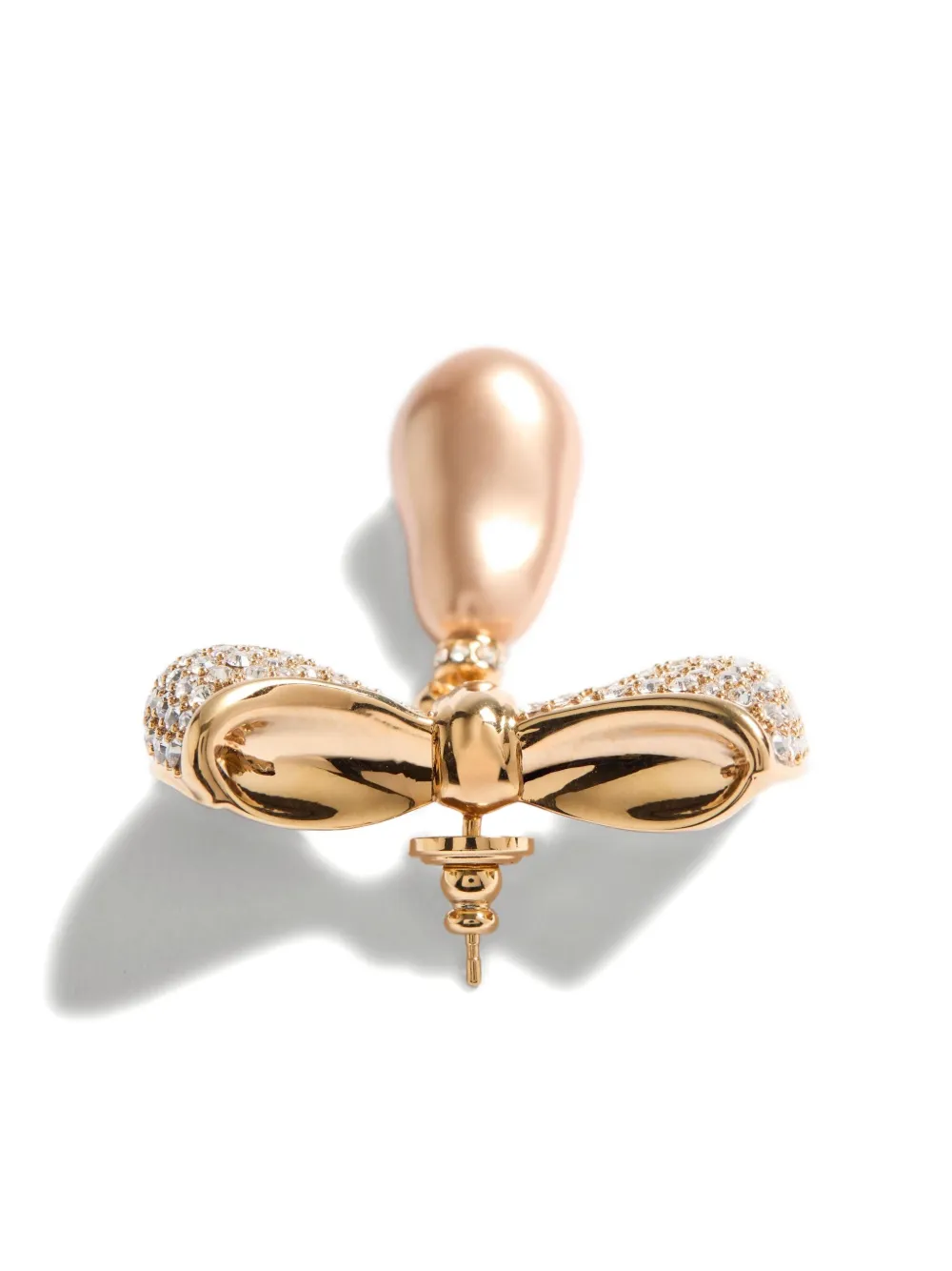 Valentino Sans Fin Earrings In Gold