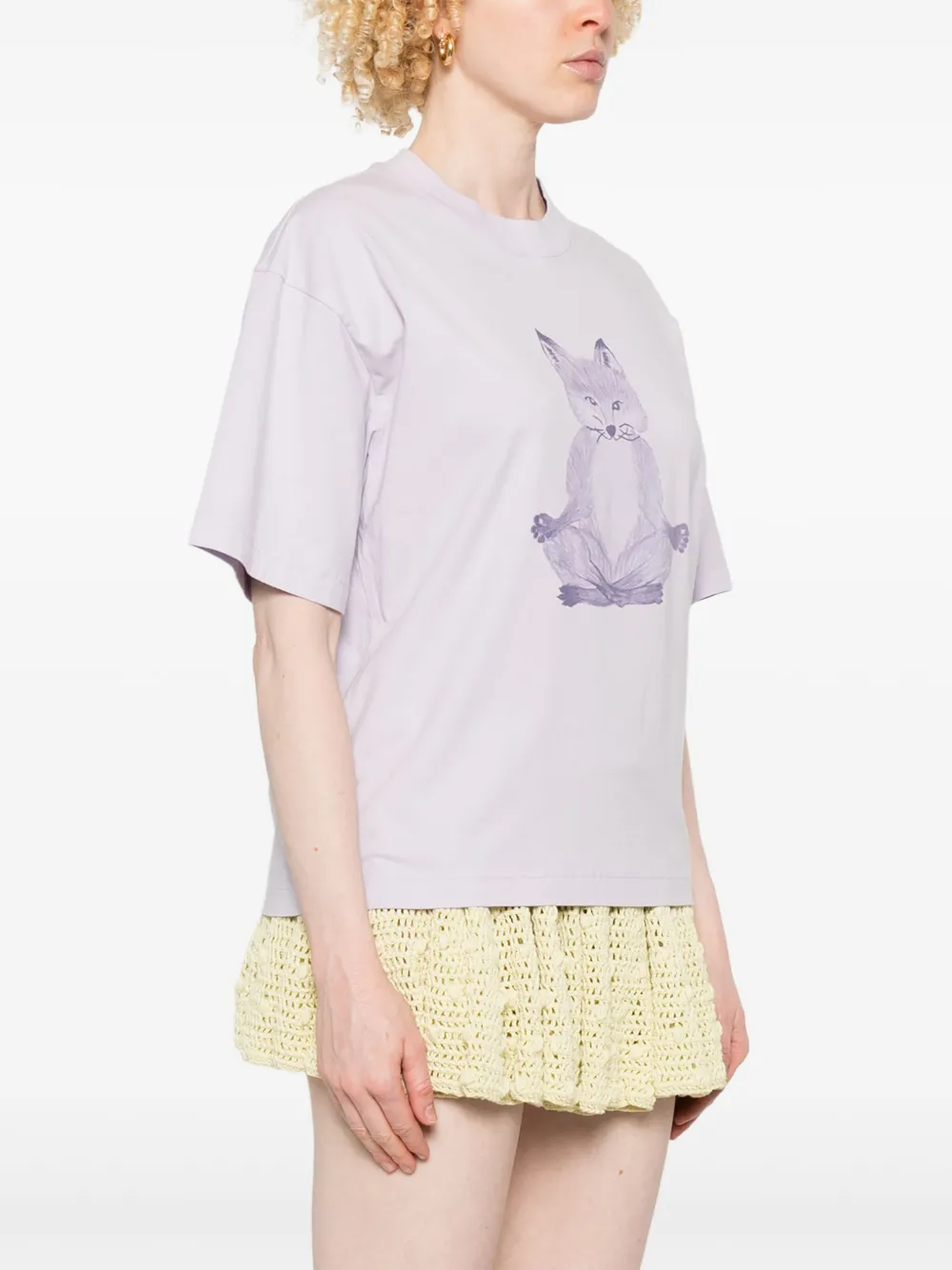 Maison Kitsuné Yoga Fox T-shirt