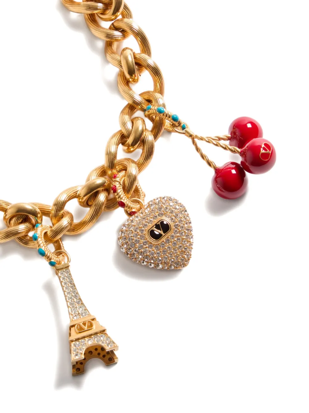 Valentino Garavani Chez halsketting - Goud