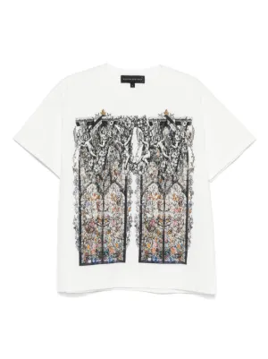 Who Decides War エンバーチャペルTシャツ Who Decides War Ember Chapel T-shirt | ブラック | FARFETCH JP