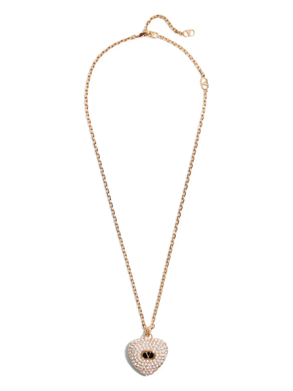 Valentino Garavani Couer Royal ネックレス - ゴールドトーン Valentino Garavani Couer Royal ネックレス - ゴールドトーン