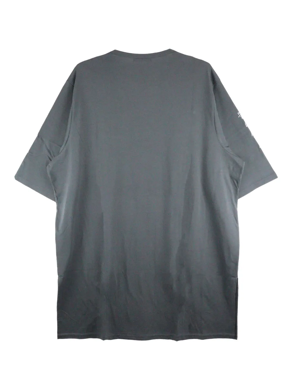 Yohji Yamamoto Katoenen T-shirt - Grijs