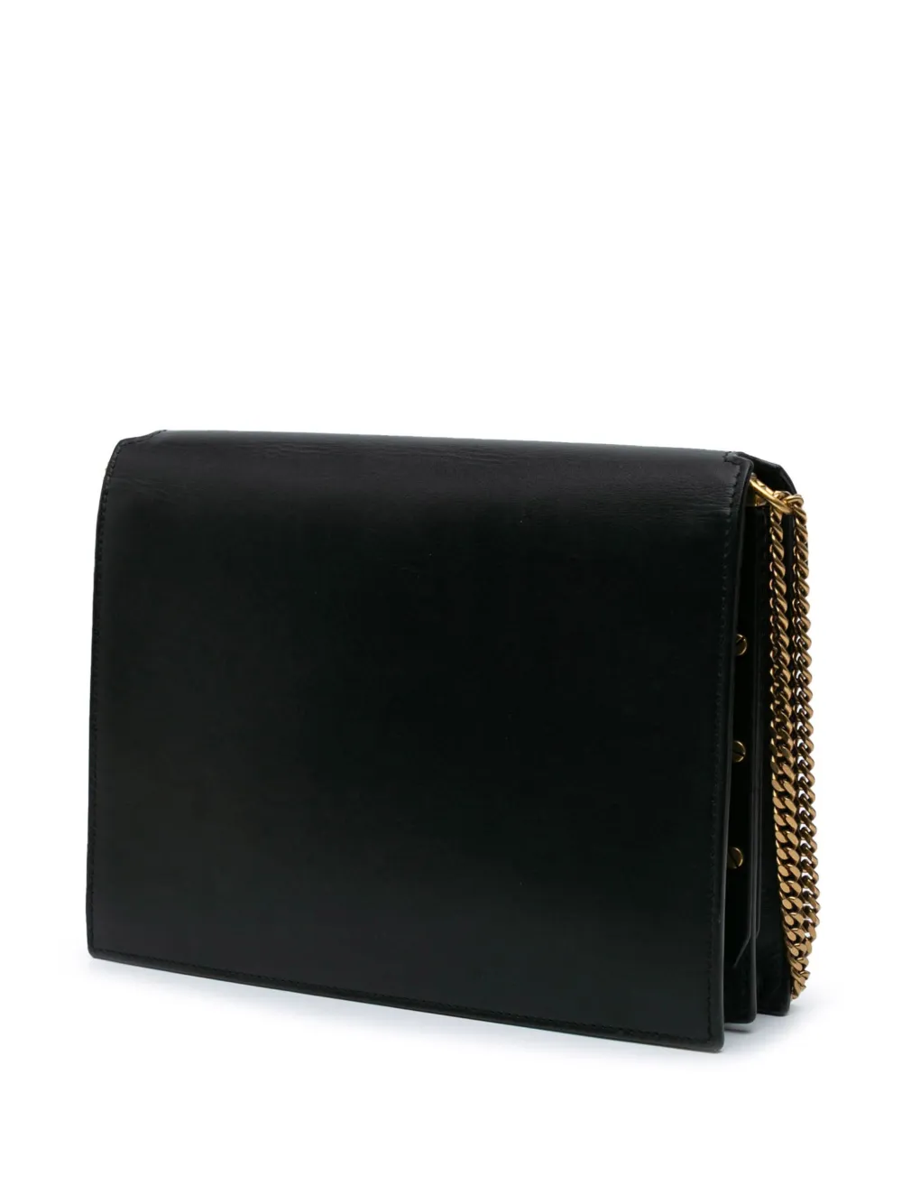 Saint Laurent Pre-Owned sac à bandoulière Cassandra Clasp Bag Monogram en cuir de veau et daim (2020) | Sacs | Image 2