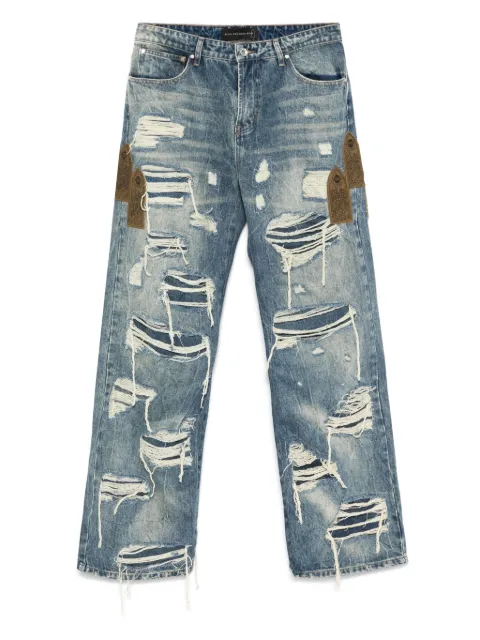 Who Decides War jeans Side Patch Relaxation