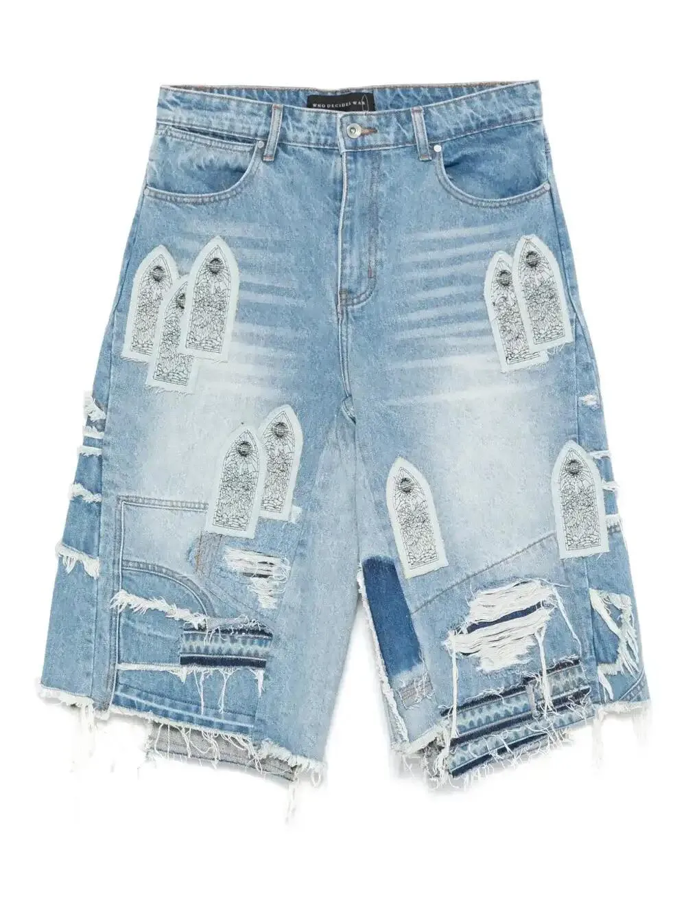 Patched Arch Repaired Blowout shorts
