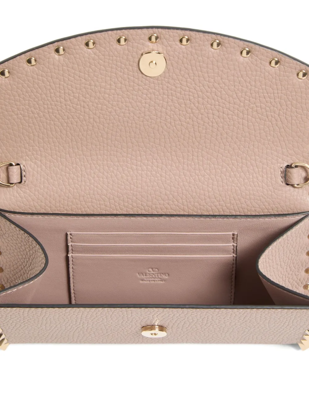 Valentino Garavani Portemonnee verfraaid met rockstuds Roze