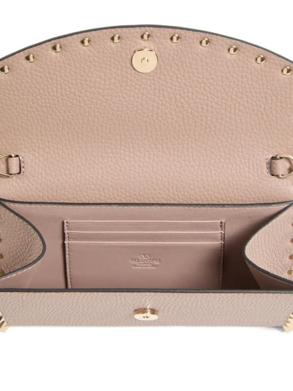Valentino Garavani ロックスタッズ 財布 | ピンク | FARFETCH JP