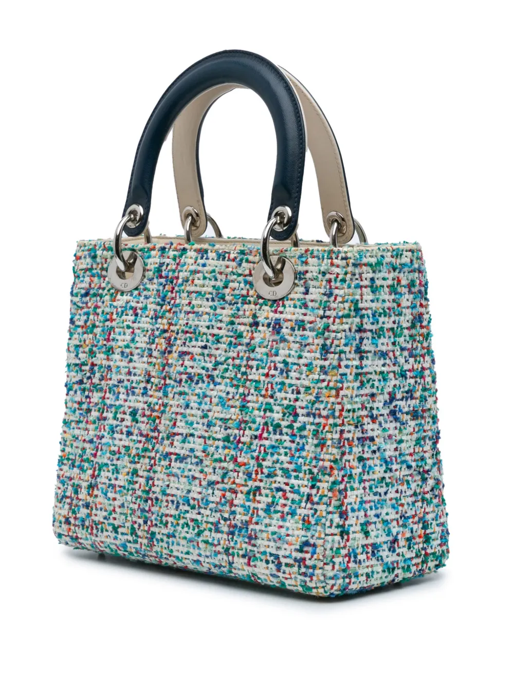 Christian Dior Pre-Owned 2014 Medium Tweed Lady Dior satchel | Pre-Owned | Image 2