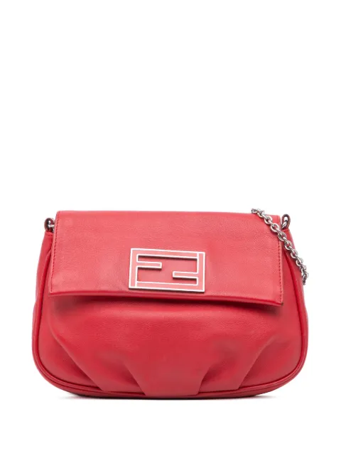 Fendi Pre-Owned 2010-2024 Leather Fendista Pochette crossbody bag