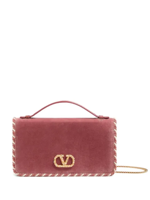 Valentino Garavani Bolsa de mão em couro