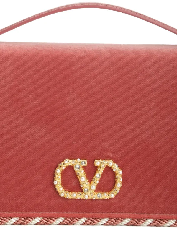 Valentino Garavani VLogo Signature Clutch Bag | Pink | FARFETCH Valentino Garavani VLogo Signature Clutch Bag | Pink | FARFETCH