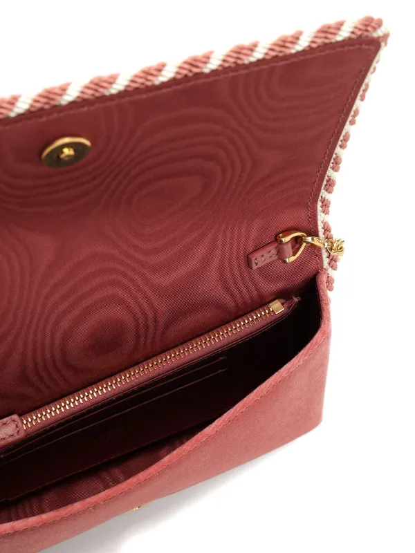 Valentino Garavani VLogo Signature Clutch Bag | Pink | FARFETCH