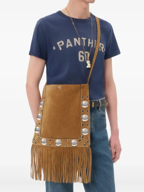 Valentino Garavani Nellcôte ショルダーバッグ | ブラウン | FARFETCH JP