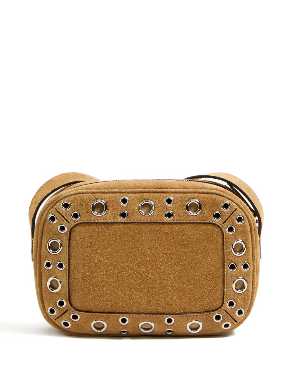 Valentino Garavani Nellcote suède schoudertas Beige