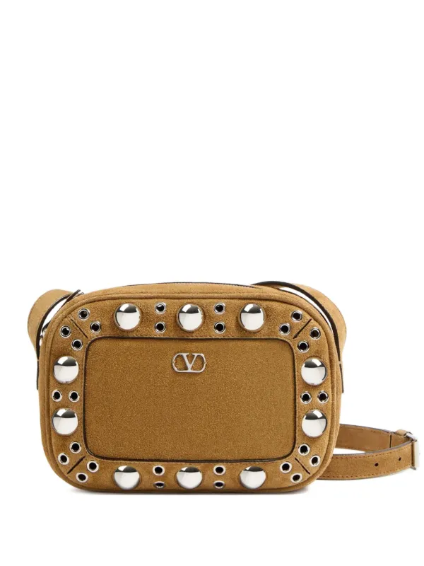 Valentino Garavani Nellcote スエード ショルダーバッグ