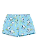 MC2 Saint Barth Kids Jean Lightning swim shorts - Blue