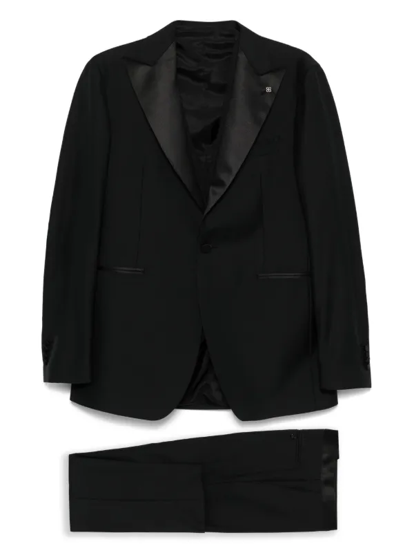Tagliatore シングルブレスト ディナースーツ | ブラック | FARFETCH JP