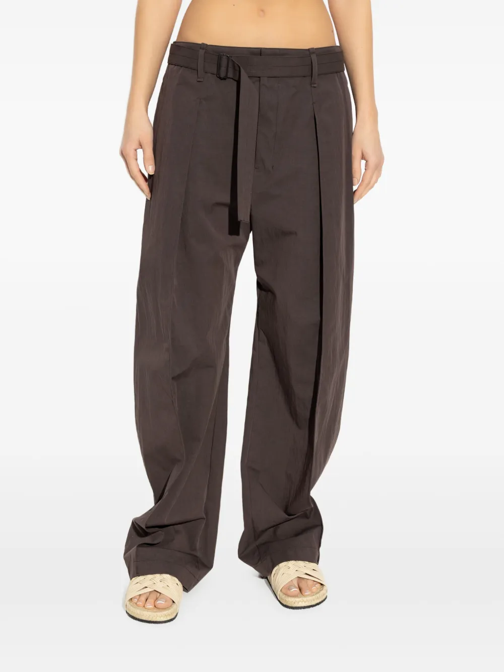 LEMAIRE Katoenen broek Bruin