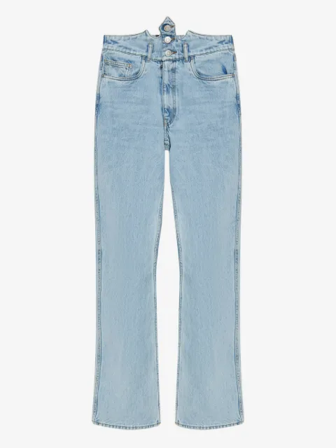 Coperni logo-plaque jeans 