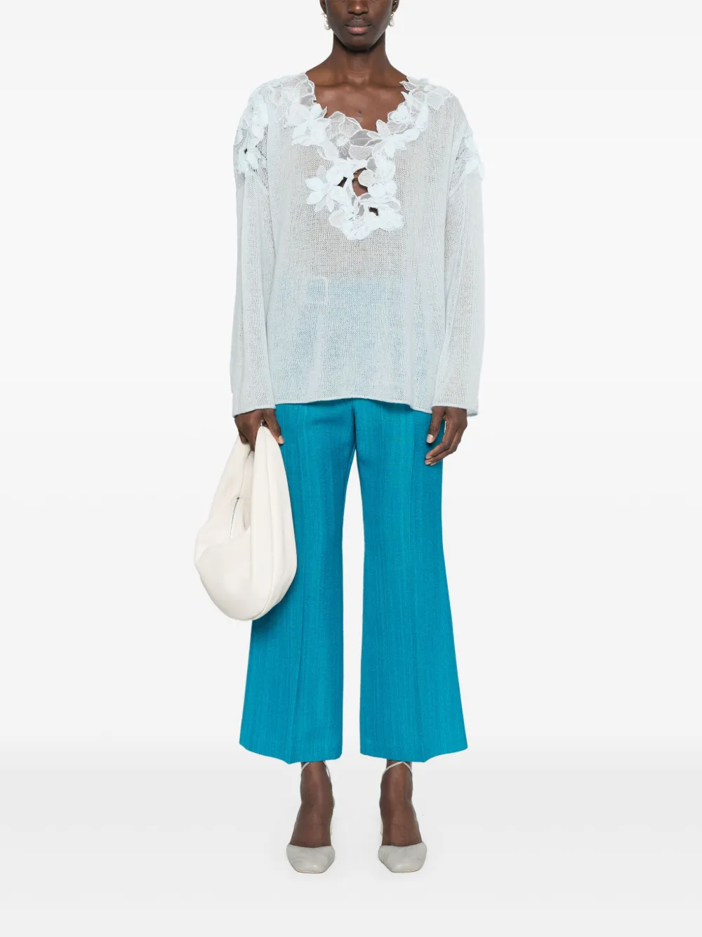 Ermanno Scervino suéter con bordado | Suéteres | Image 2