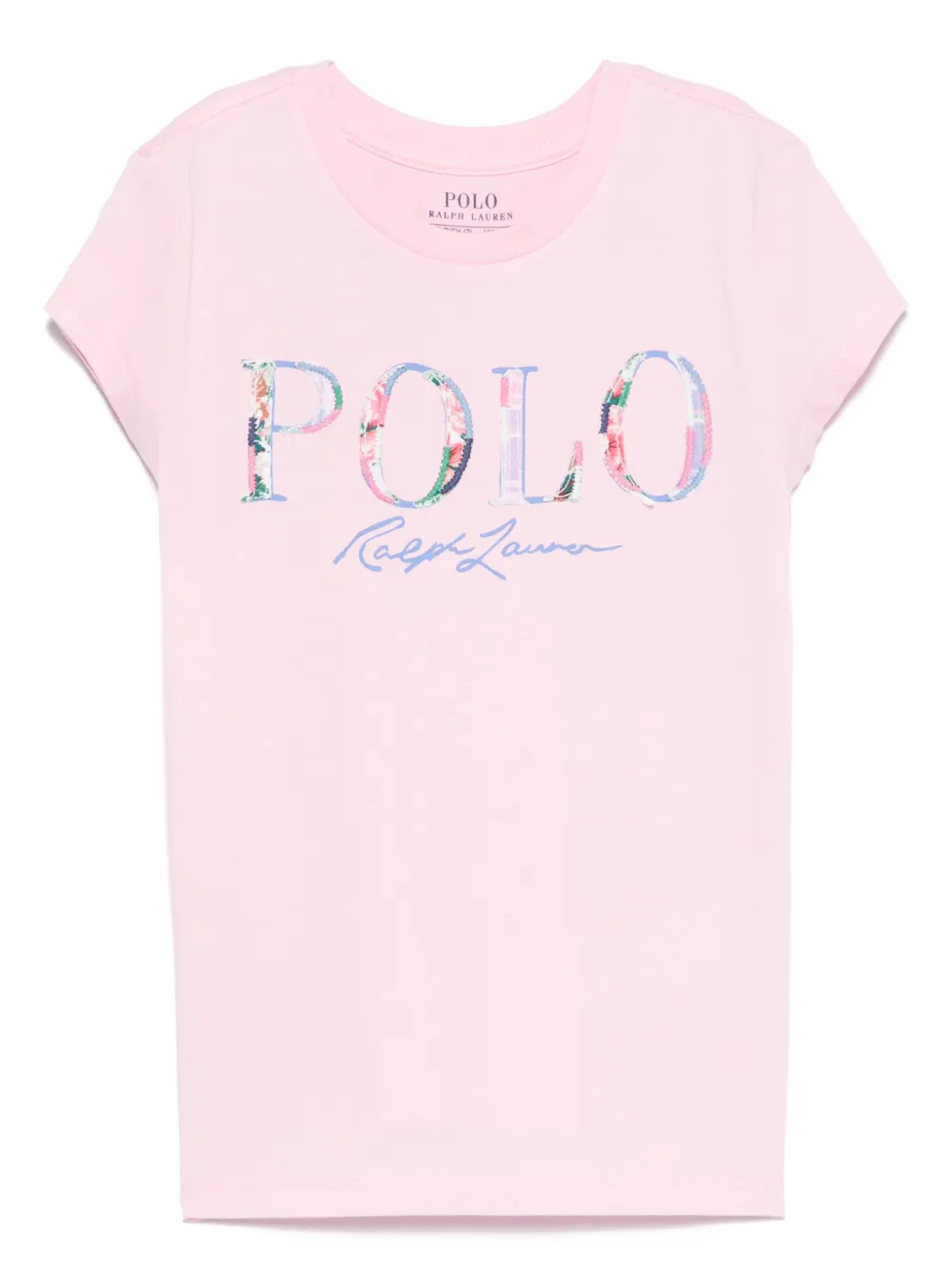 POLO RALPH LAUREN KIDS ロゴ Tシャツ - ピンク POLO RALPH LAUREN KIDS ロゴ Tシャツ - ピンク
