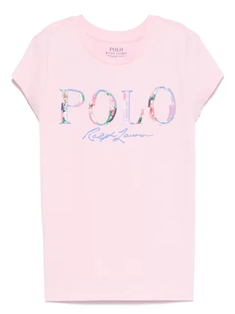 POLO RALPH LAUREN KIDS logo-embroidered T-shirt