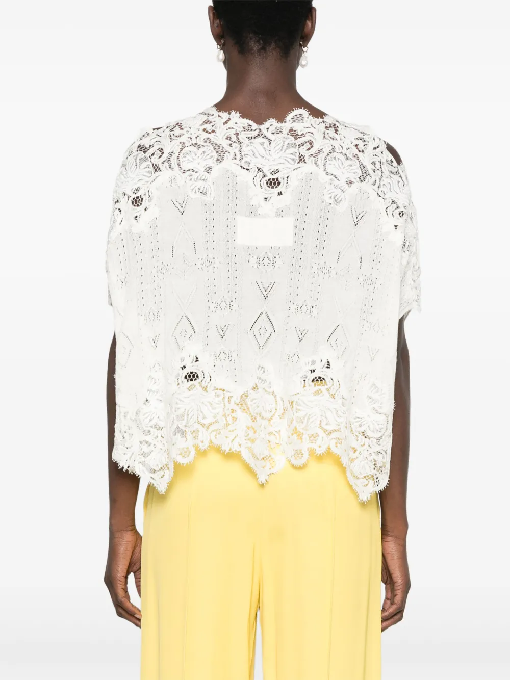 Ermanno Scervino Top con ricamo | Abbigliamento | Image 4