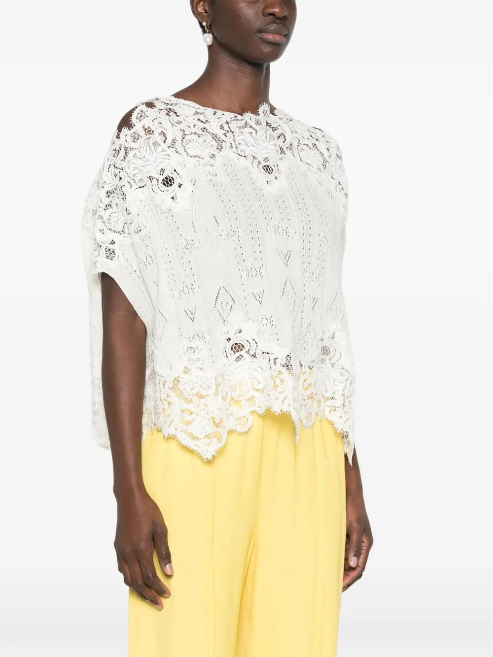 Ermanno Scervino Top con ricamo | Top | Image 3