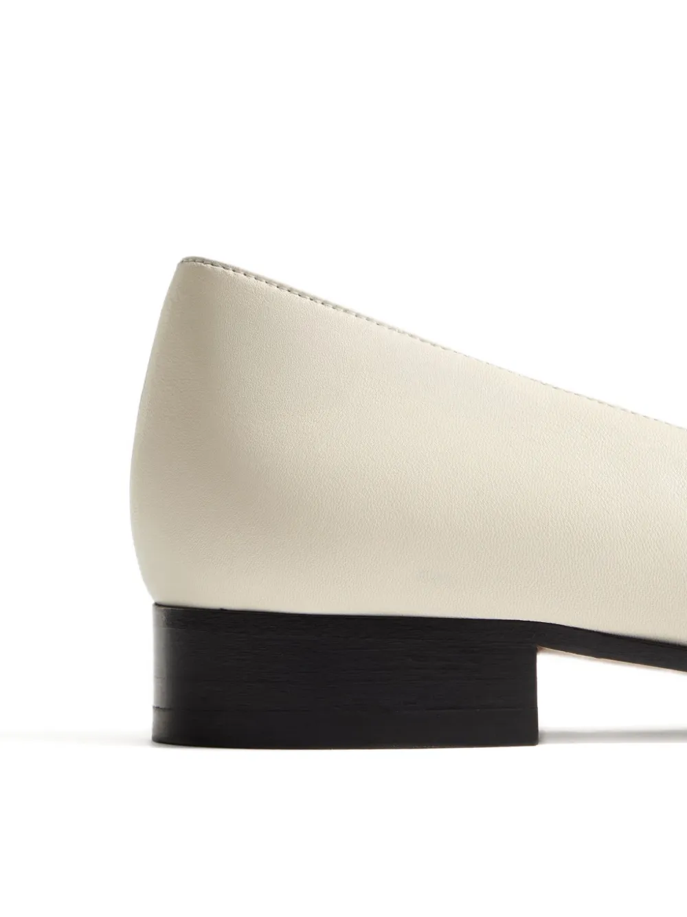 Valentino Garavani tassel-embellished leather ballet flats Neutrals