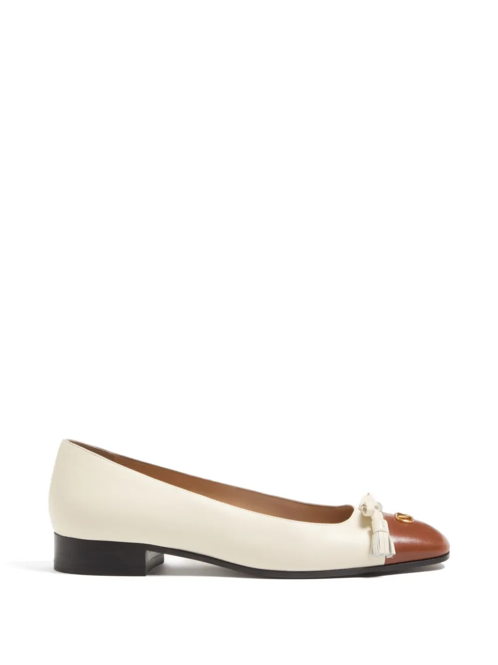 Valentino Garavani VALET DU ROI KIDSKIN BALLERINA 25MM - AHA