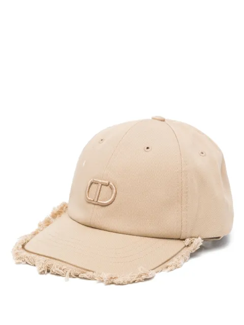 TWINSET Kids Oval T-embroidered cap