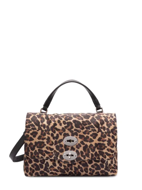 Zanellato tote con estampado de leopardo