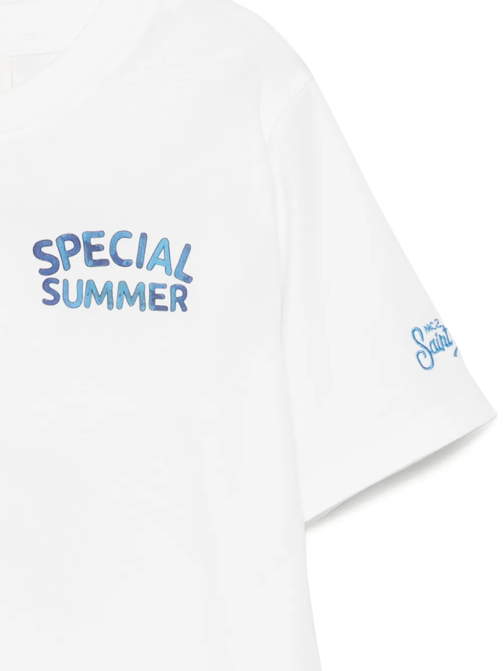 MC2 Saint Barth Kids Summer Vespa T-shirt Wit