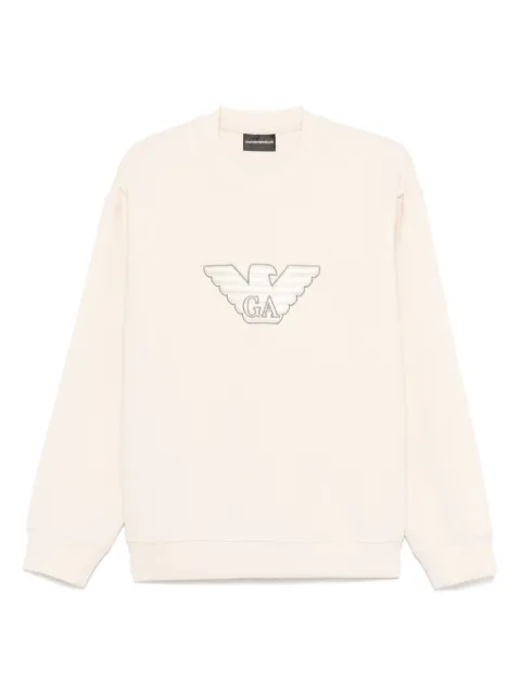 Emporio Armani logo-appliqué sweatshirt