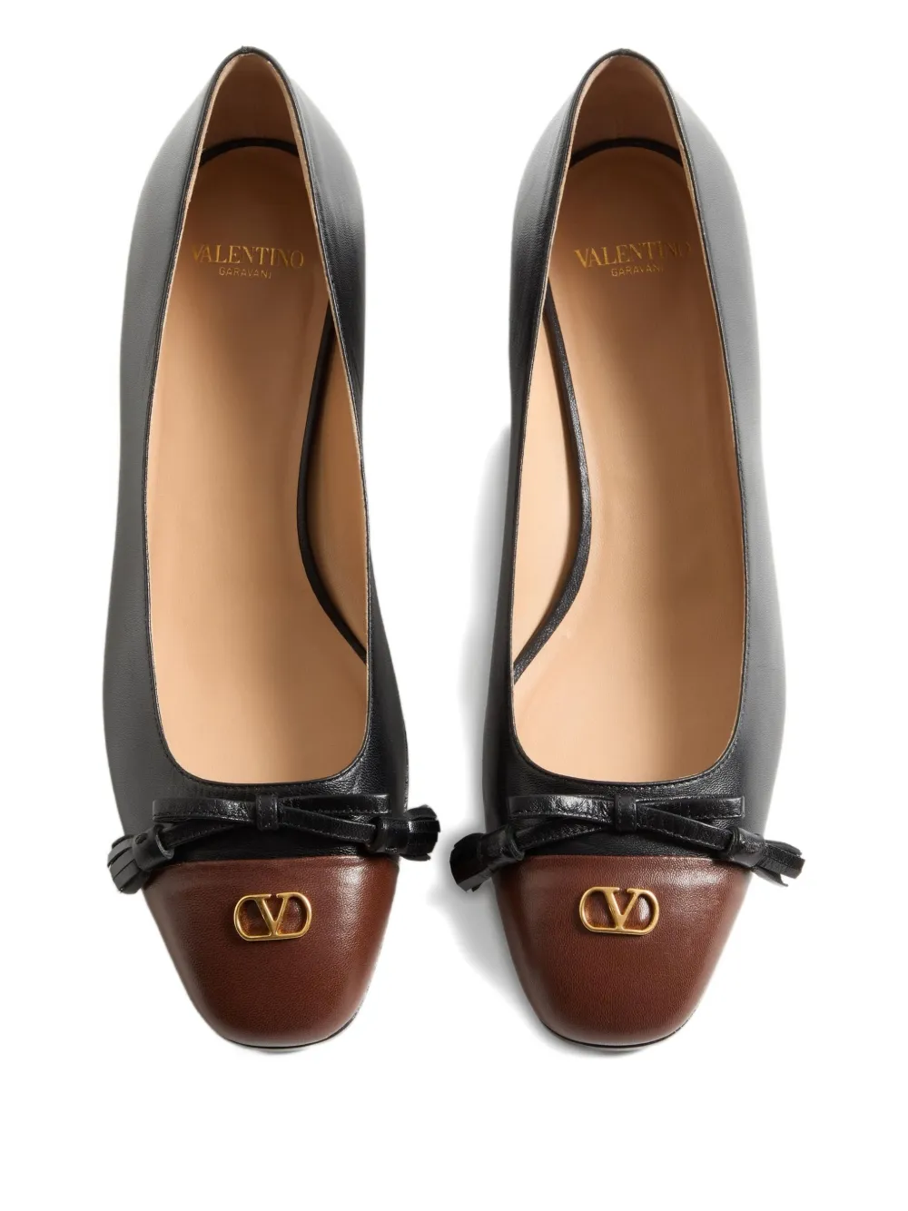Valentino Garavani Valet ballet flats Black