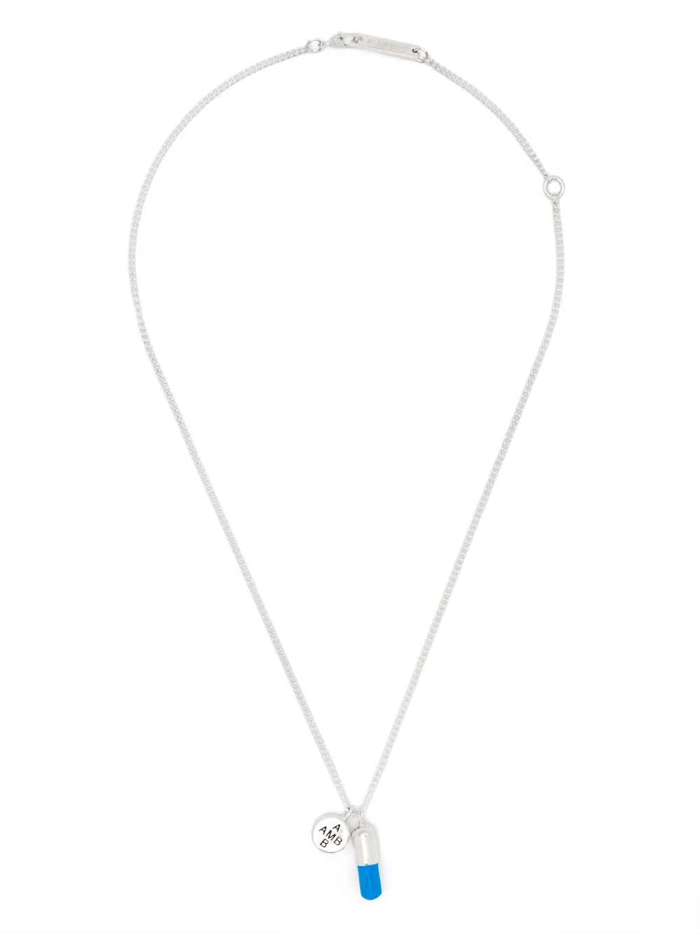 AMBUSH collier à pendentif pilule | argent | Image 1