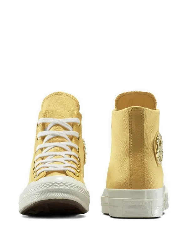 Converse Chuck 70 Gold Sneakers Yellow FARFETCH GE