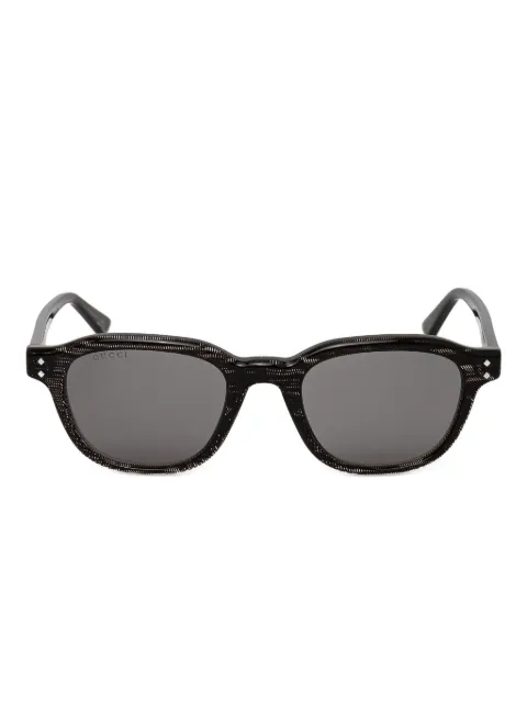 Gucci Eyewear نظارة شمس بتأثير صدف السلحفاة
