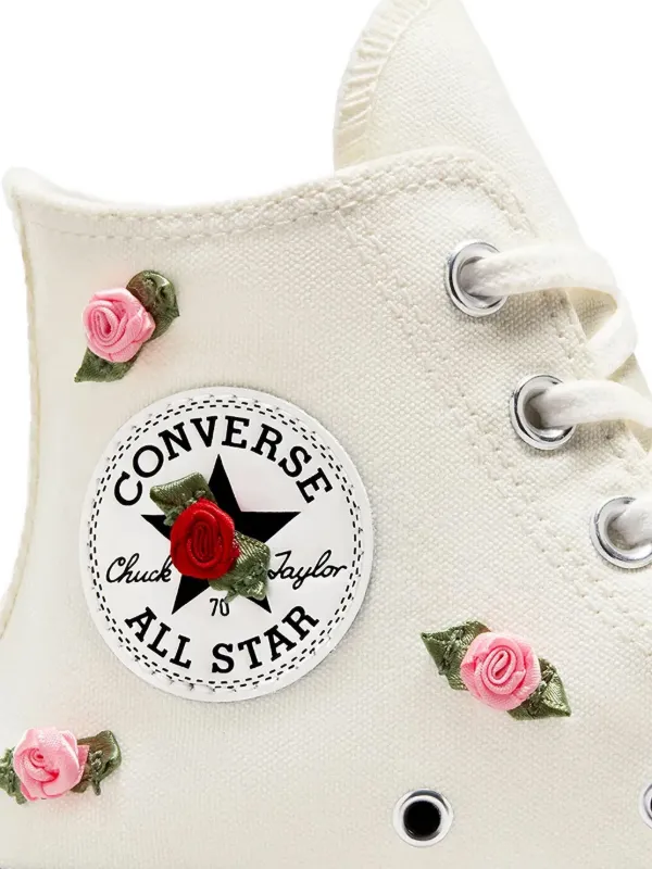 Converse Chuck Taylor All-Star Embroidered high-top Sneakers White  FARFETCH PH