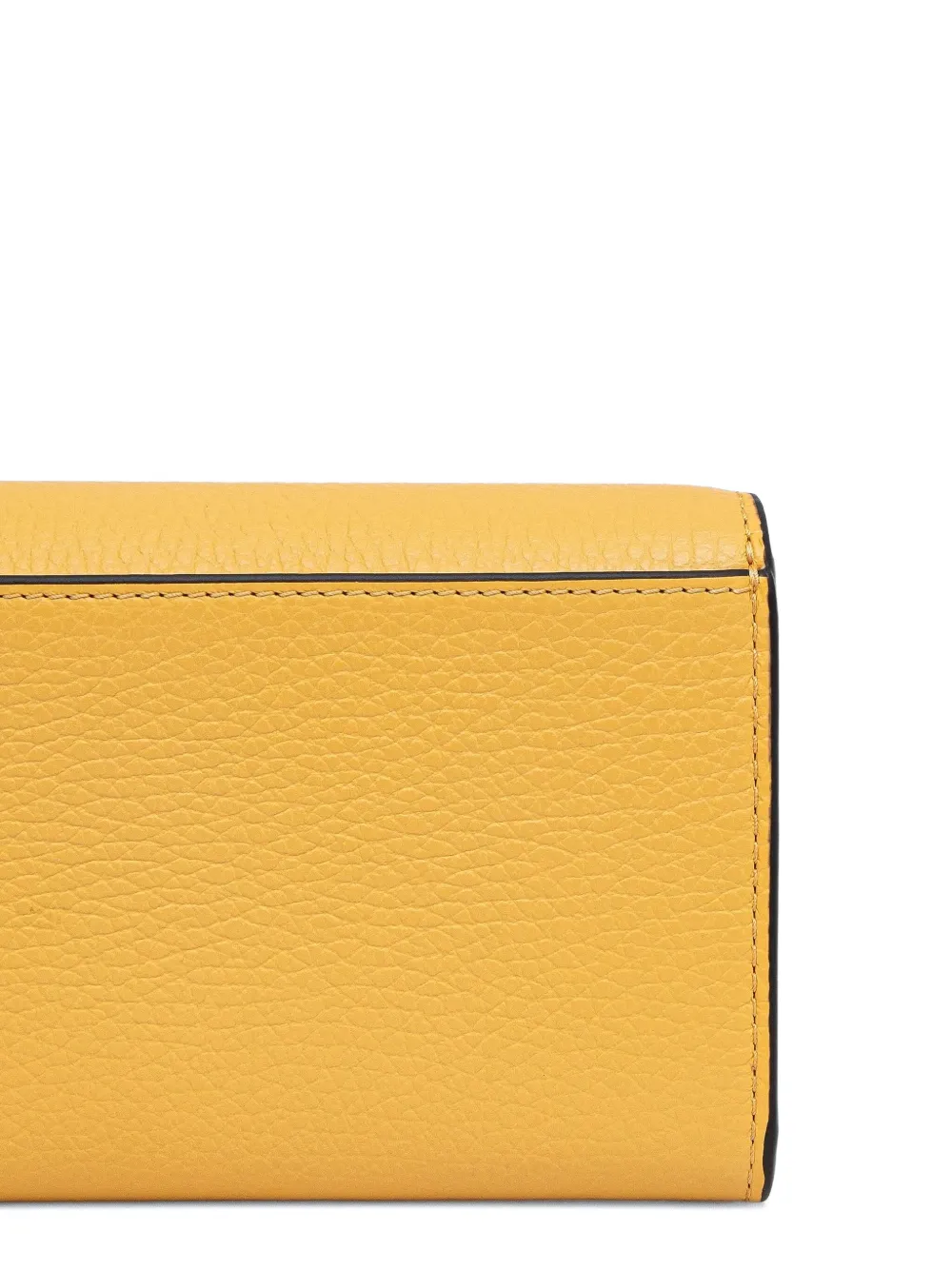 Furla Portemonnee met logo Geel