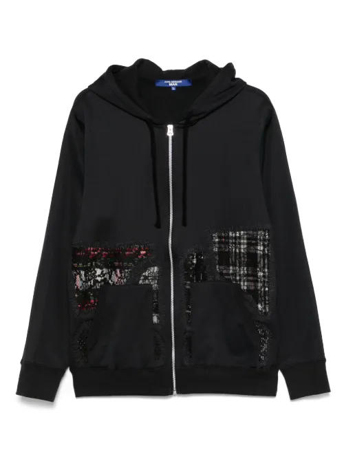 Lace-detail hoodie - Junya Watanabe MAN - Modalova