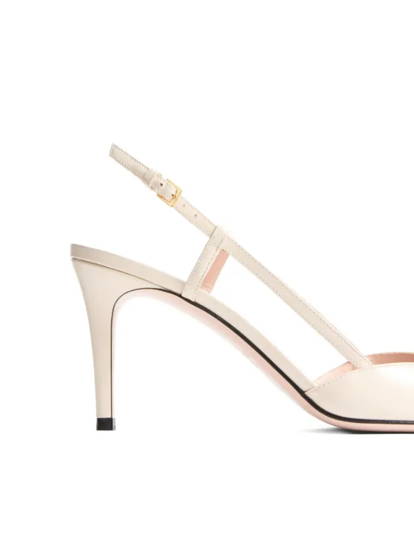 Valentino Garavani Vロゴ シグネチャー 80mm スリングバック パンプス