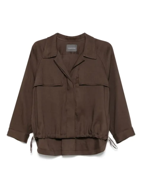 Lorena Antoniazzi sobrecamisa de sarga