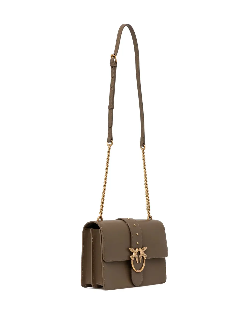 Pinko Love One Cross Body Bag In Green