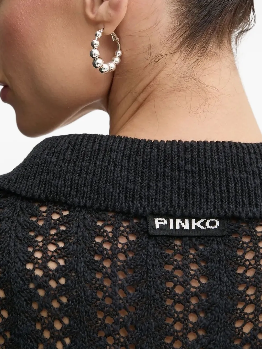 PINKO Trui met polokraag Zwart